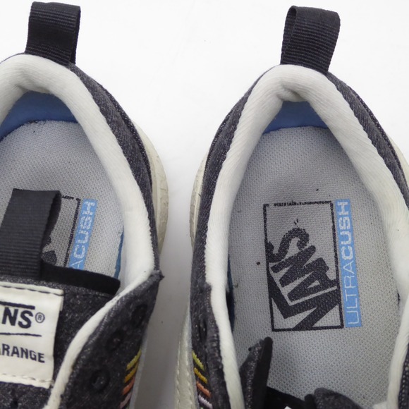 Vans Womens Ultrarange Exo SE Denim Rainbow Lace Up Sneakers Size 7.5 Blue - Picture 7 of 9